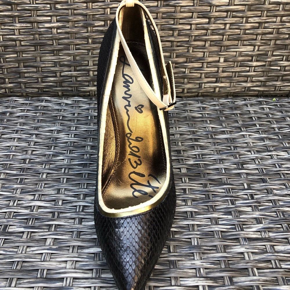 Lanvin Genuine Python Leather Platform Pump 39eu - image 8